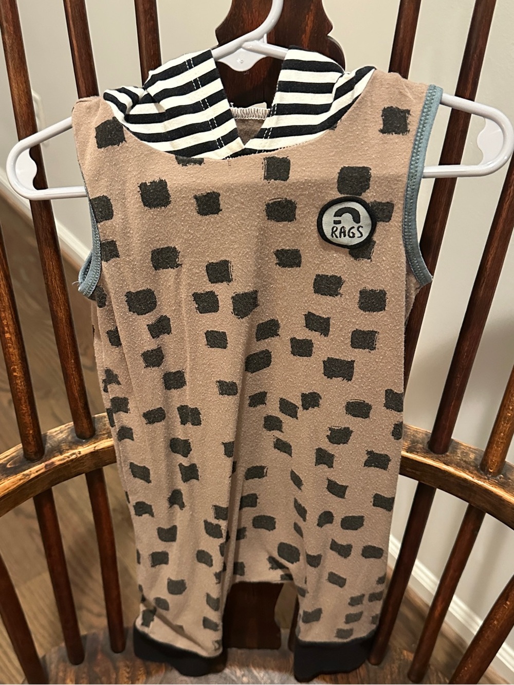 RAGS hooded romper size 18-24 months